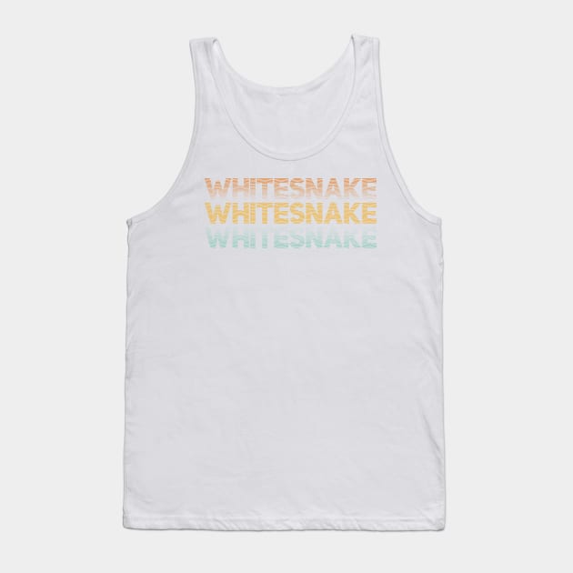 Distressed Vintage - Whitesnake Tank Top by SIJI.MAREM